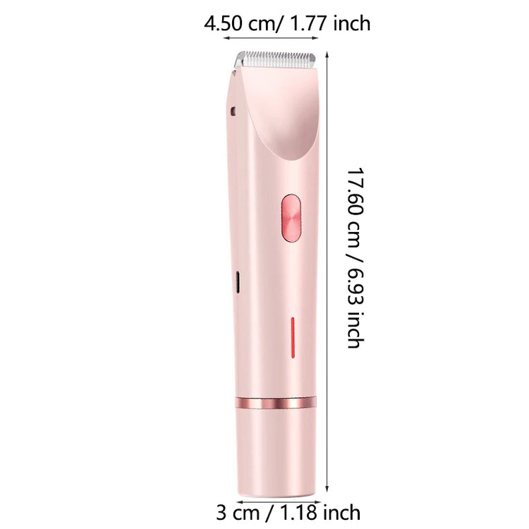 Épilateur Électrique Double Tête & Rasoir Femme | Zalmyraboutique - Zalmyraboutique