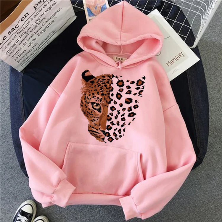Sweat à Capuche Unisexe Imprimé Animal & Stylé | Zalmyraboutique - Zalmyraboutique