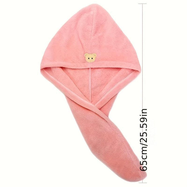 Serviette Cheveux Microfibre & Bonnet Turban | Zalmyraboutique - Zalmyraboutique