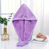 Serviette Cheveux Microfibre & Bonnet Turban | Zalmyraboutique - Zalmyraboutique