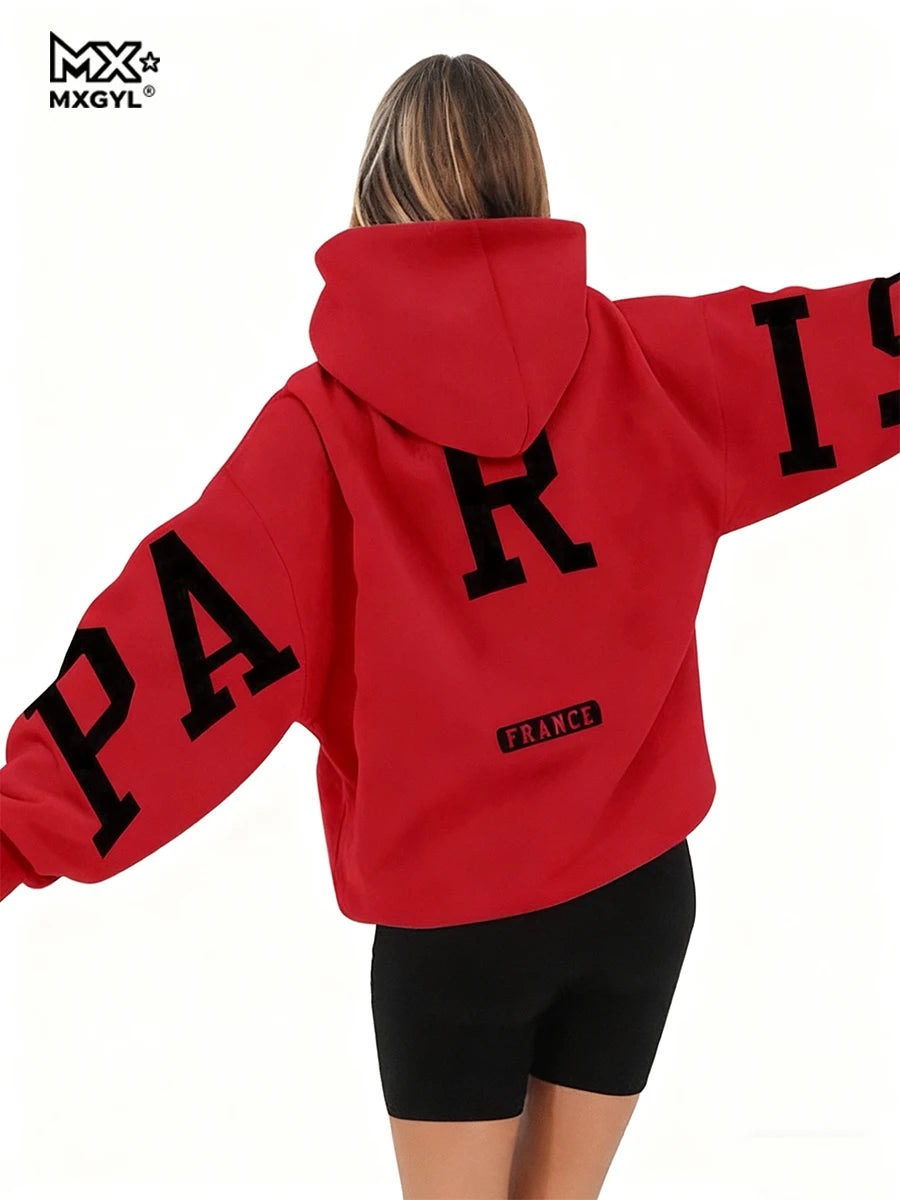 Hoodie Oversize Unisexe Streetwear & Imprimé | Zalmyraboutique - Zalmyraboutique