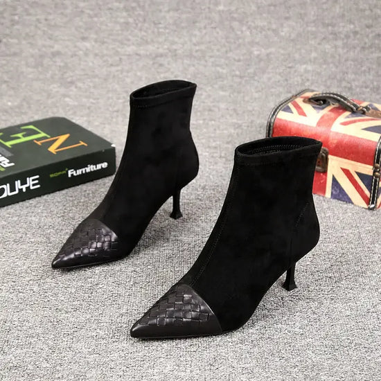 Bottines Femme à Talons Hauts & Coupe Slim Chic | Zalmyraboutique - Zalmyraboutique