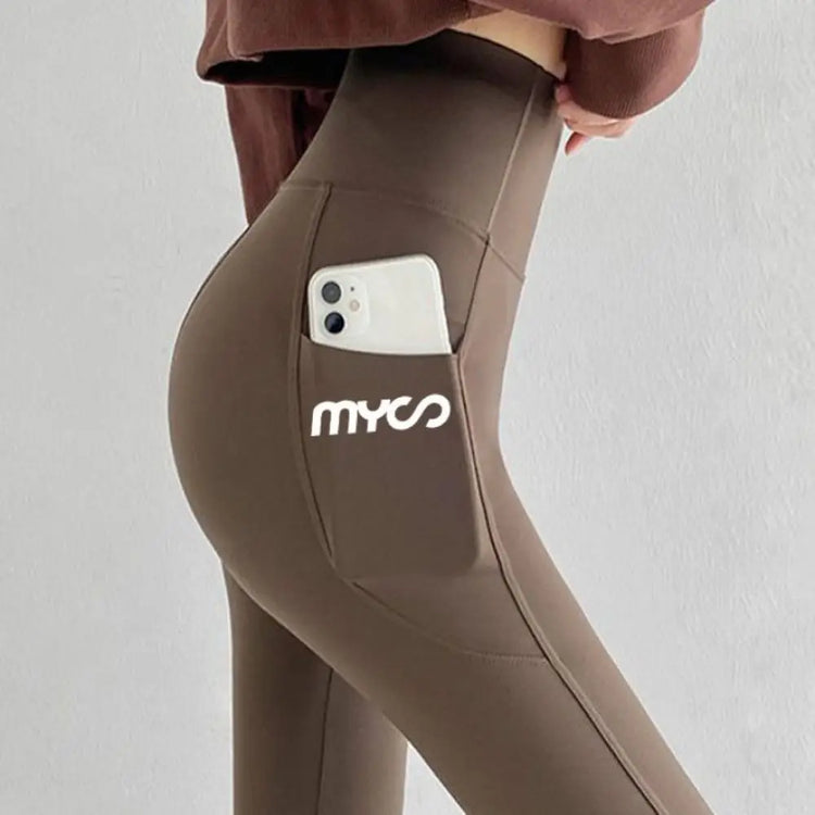 Legging Sport Taille Haute avec Poche & Tissu Doux | Zalmyraboutique - Zalmyraboutique