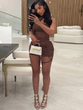 Robe Sexy Transparente Y2K Dos Nu à Lacets | Zalmyraboutique - Zalmyraboutique