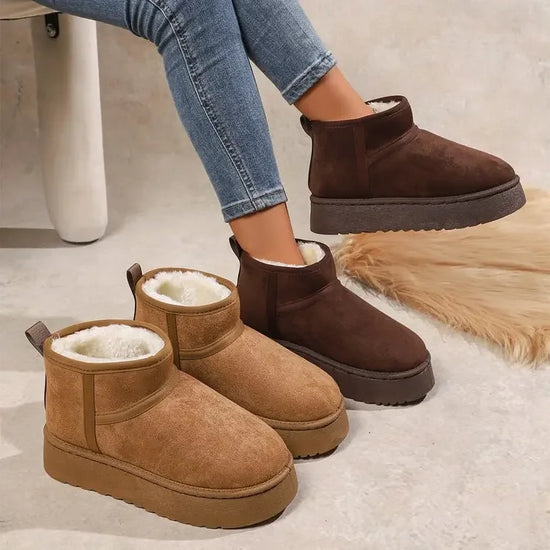 Bottines de Neige Femme "Bread Boots" Fourrées | Zalmyraboutique - Zalmyraboutique