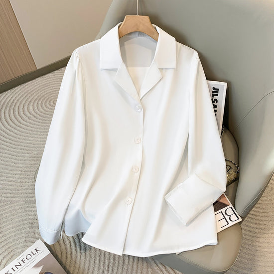 Chemise Femme Grande Taille Blouse Blanche Chic | Zalmyraboutique - Zalmyraboutique