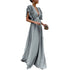 Robe de Soirée 2025 Longue à Volants & Décolleté | Zalmyraboutique - Zalmyraboutique