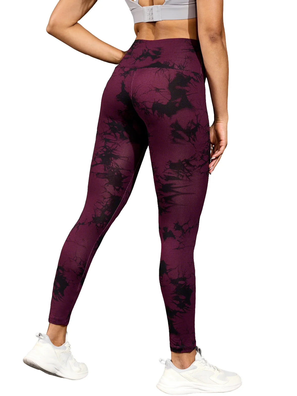 Legging Tie-Dye Taille Haute Push-Up & Opaque | Zalmyraboutique - Zalmyraboutique