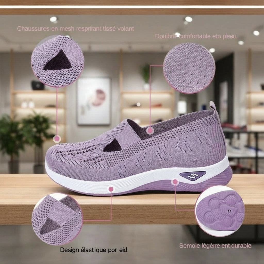 Baskets Femme Respirantes à Semelle Épaisse | Zalmyraboutique - Zalmyraboutique