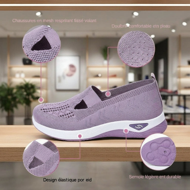 Baskets Femme Respirantes à Semelle Épaisse | Zalmyraboutique - Zalmyraboutique