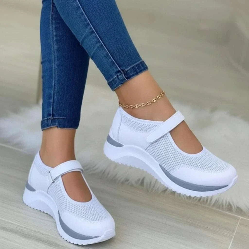 Baskets Femme Tricotées à Semelle Épaisse | Zalmyraboutique - Zalmyraboutique