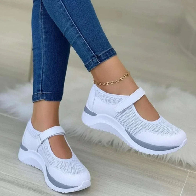 Baskets Femme Tricotées à Semelle Épaisse | Zalmyraboutique - Zalmyraboutique