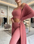Ensemble Cocooning 3 Pièces Femme en Polaire Douce | Zalmyraboutique - Zalmyraboutique